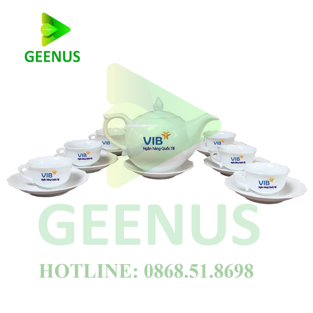 Bộ ấm chén sứ 01