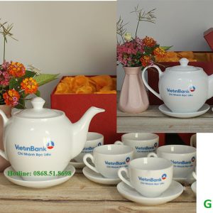 Bộ ấm chén sứ 02