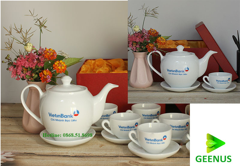 Bộ ấm chén sứ 02