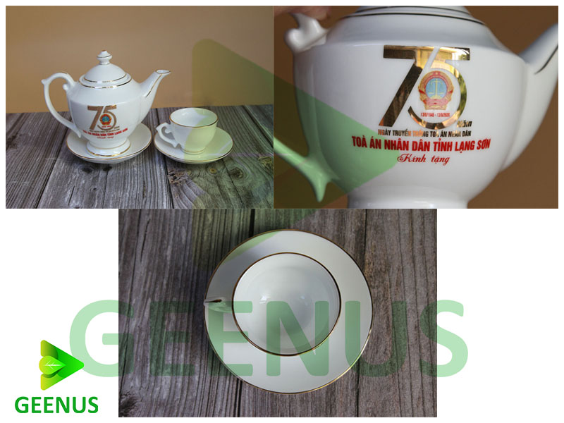 Bộ ấm chén sứ 03