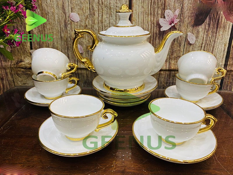 Bộ ấm chén sứ 05