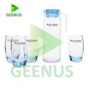 Bộ bình cốc thủy tinh 02