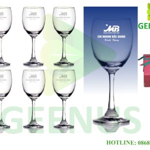Bộ ly rượu vang 09