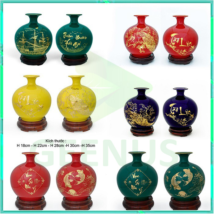 Bình hoa hút lộc