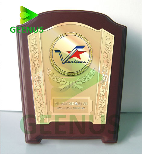 Biểu trưng gỗ đồng 01