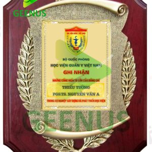 Biểu trưng gỗ đồng 02