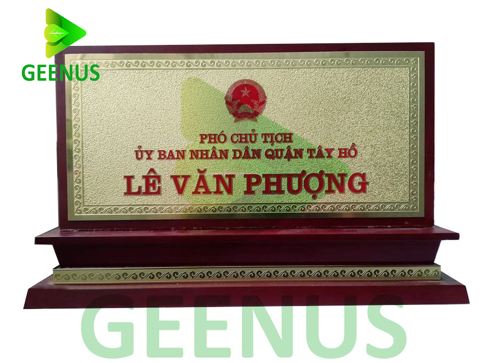 Biển chức danh 02