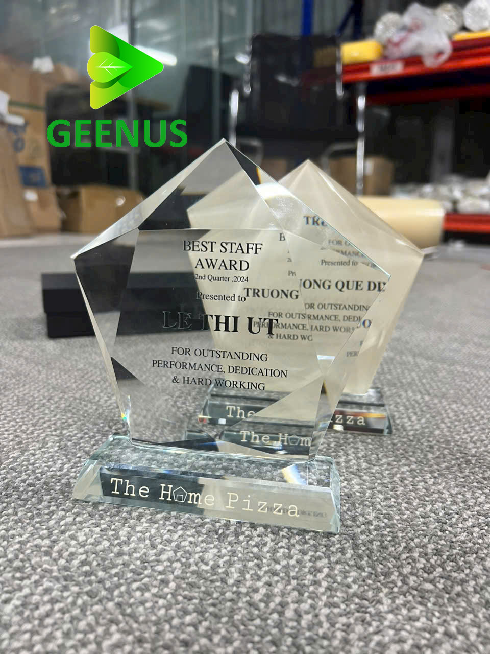 Biểu trưng pha lê 05