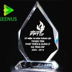 Biểu trưng pha lê 06