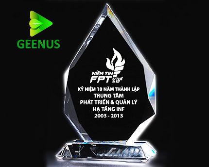 Biểu trưng pha lê 06