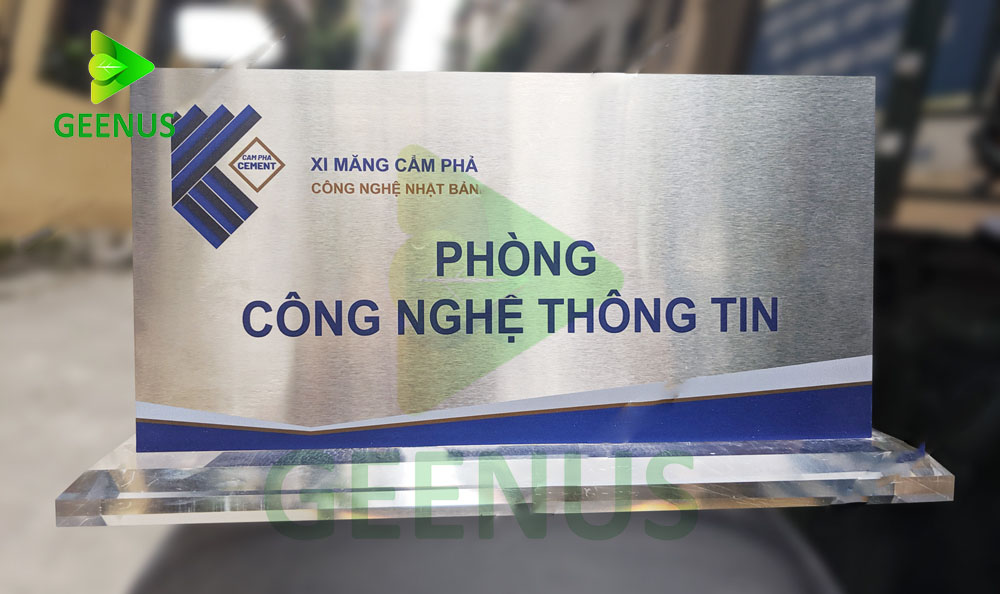 Biển chức danh 06