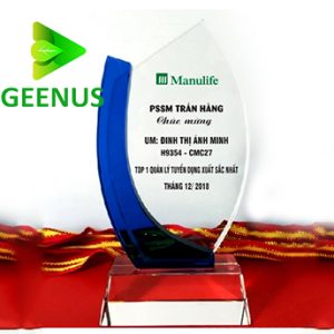 Biểu trưng pha lê 08