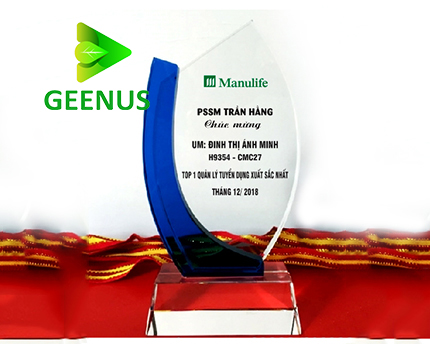 Biểu trưng pha lê 08