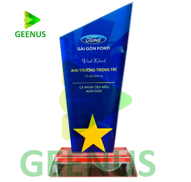 Biểu trưng pha lê 12