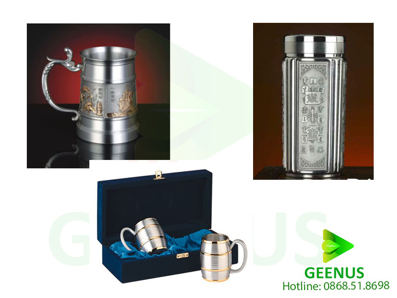 Cốc nước Pewter